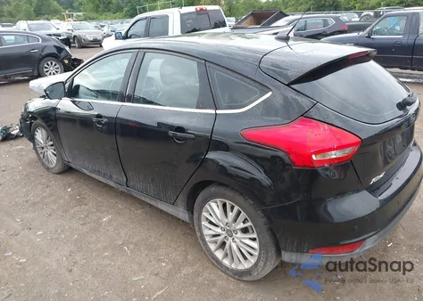 2018 Ford Focus Titanium from USA, damaged, VIN 1FADP3N22JL283337